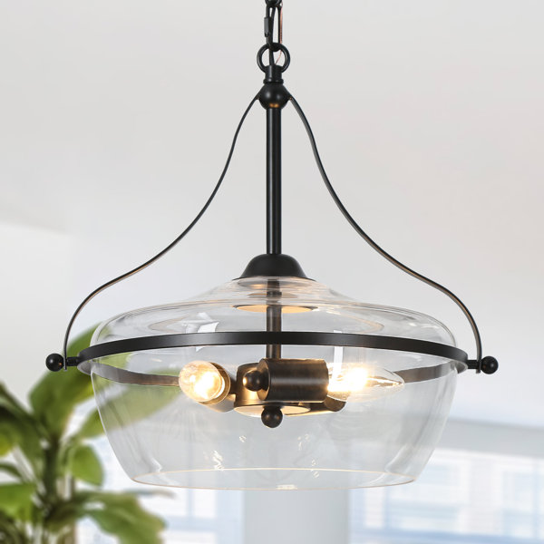 Longshore Tides Hannahs 3 Light Dome Pendant Reviews Wayfair Canada